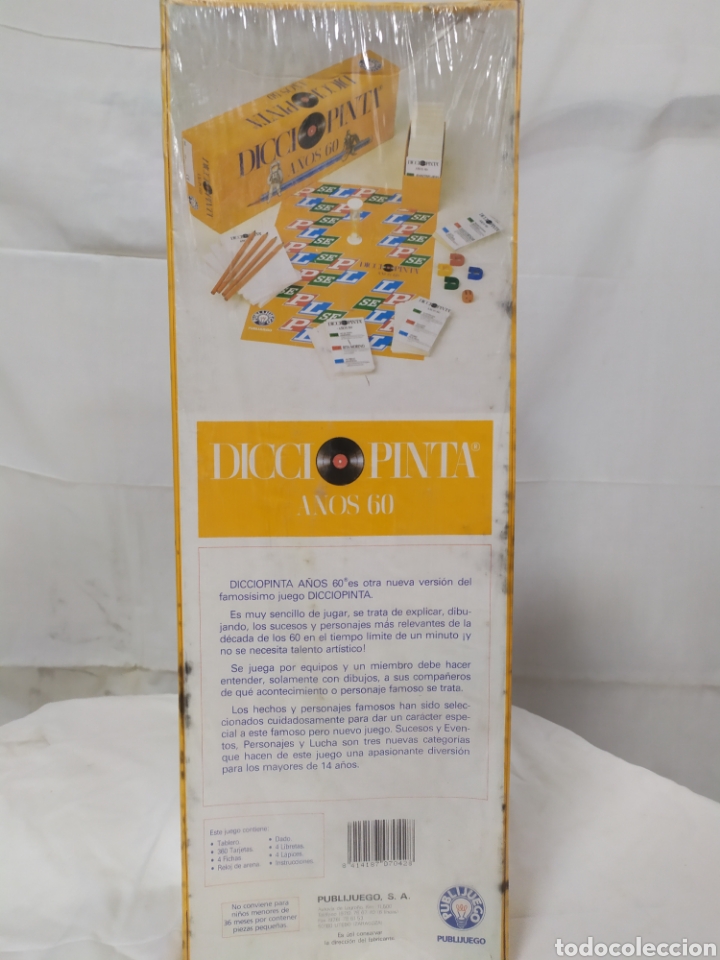 Juegos de mesa: Dicciopinta A&ntilde;os 60 - Foto 3
