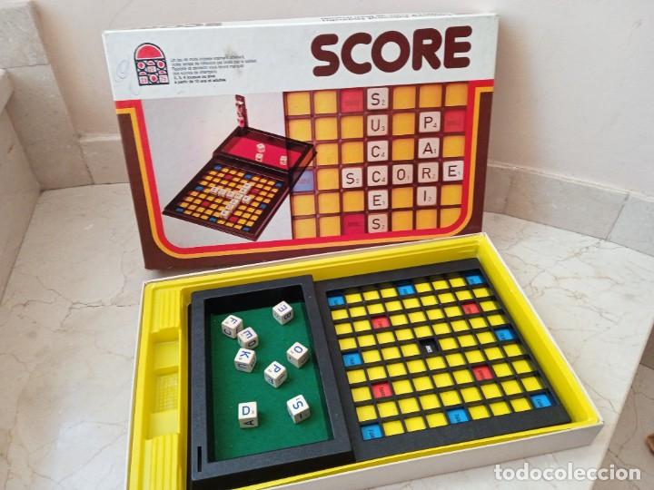 Juegos de mesa: Antiguo juego de mesa Score. Tipo Scrabble - Foto 2