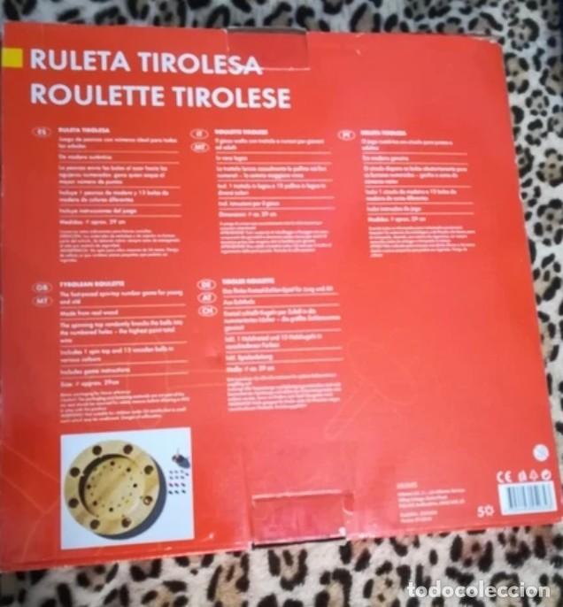 Juegos de mesa: Ruleta tirolesa madera - Foto 5