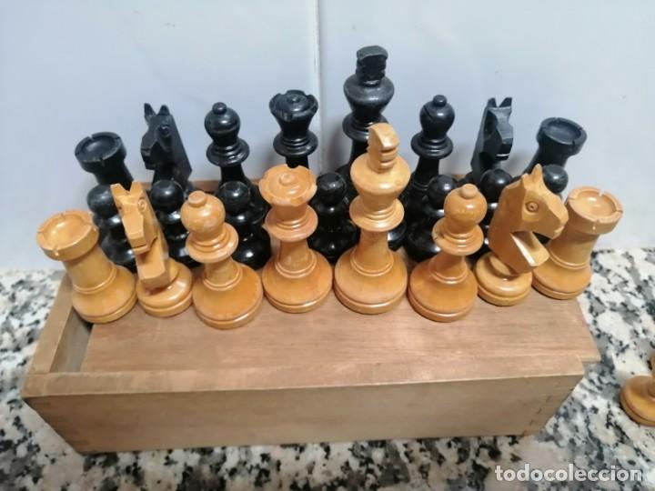 Juegos de mesa: JUEGO DE AJEDREZ DE MADERA - Foto 3