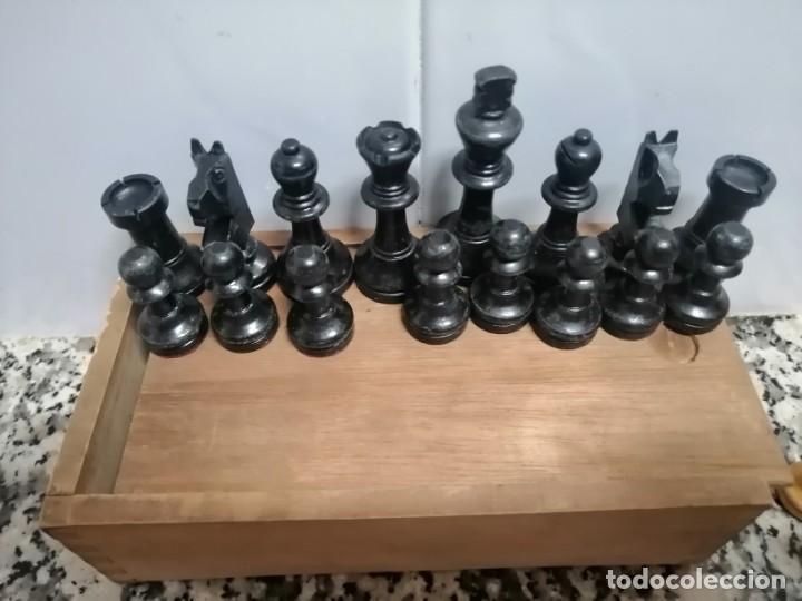 Juegos de mesa: JUEGO DE AJEDREZ DE MADERA - Foto 4