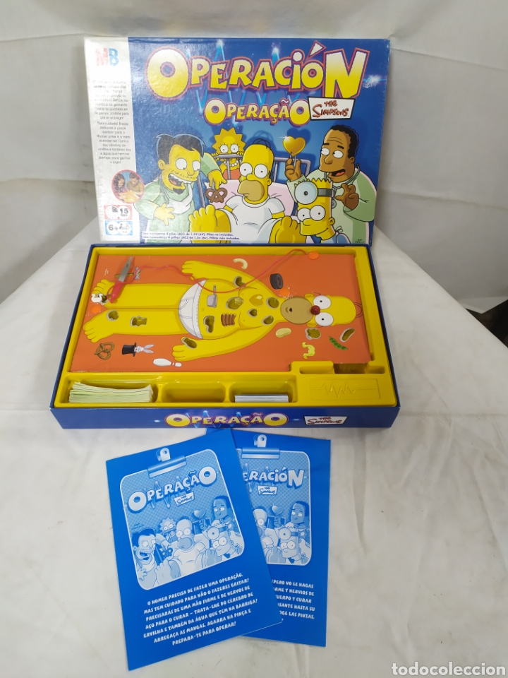 Juegos de mesa: Operaci&oacute;n de MB de los Simpsons - Foto 2