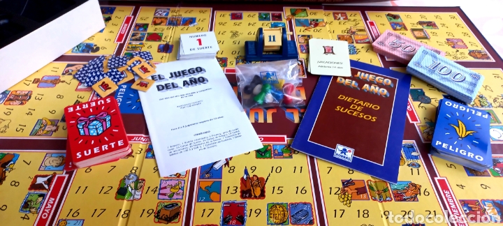 Juegos de mesa: EL JUEGO DEL A&Ntilde;O. BORRAS 1993 - Foto 2
