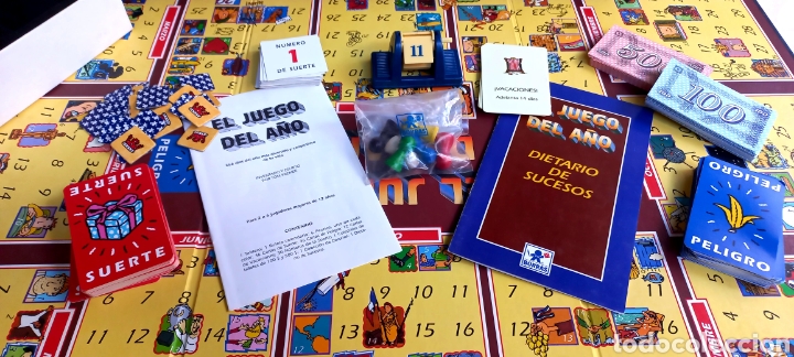 Juegos de mesa: EL JUEGO DEL A&Ntilde;O. BORRAS 1993 - Foto 3