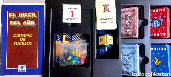 Juegos de mesa: EL JUEGO DEL A&Ntilde;O. BORRAS 1993 - Foto 4