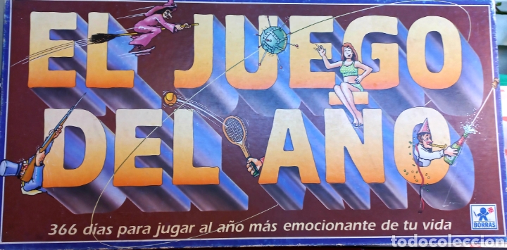 Juegos de mesa: EL JUEGO DEL A&Ntilde;O. BORRAS 1993 - Foto 1