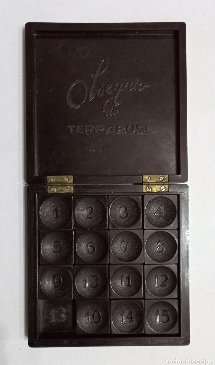 Juegos de mesa: Antiguo juego de ingenio Obsequio de Terrabusi - Foto 1