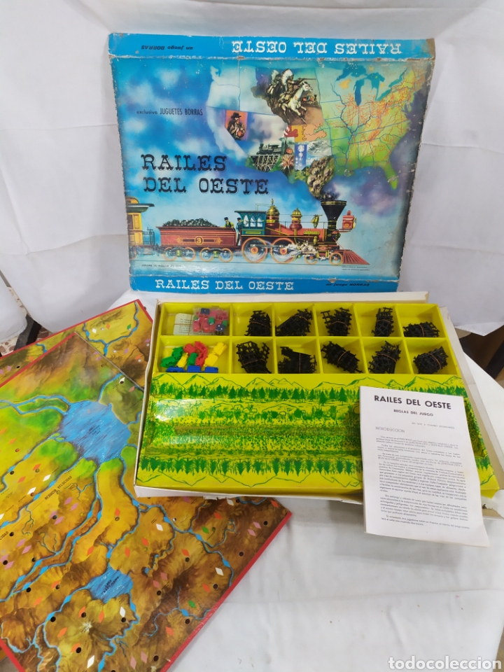 Juegos de mesa: Ra&iacute;les del oeste de Borr&aacute;s - Foto 2
