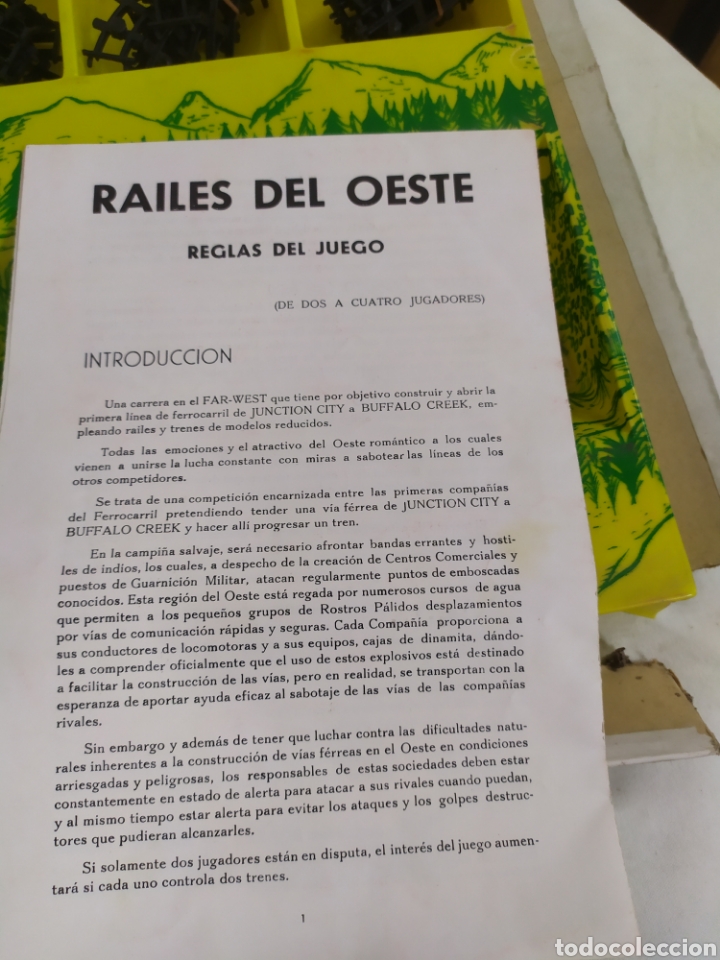 Juegos de mesa: Ra&iacute;les del oeste de Borr&aacute;s - Foto 3