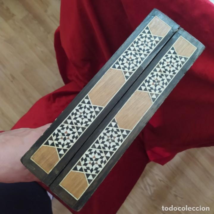 Juegos de mesa: Ajedrez Taracea S.XIX 50x50 cm - Foto 2