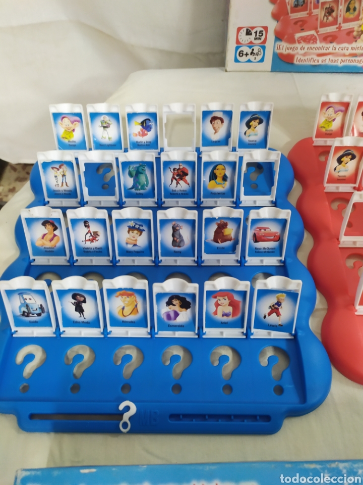 Juegos de mesa: Qui&eacute;n es qui&eacute;n? Disney de MB - Foto 4