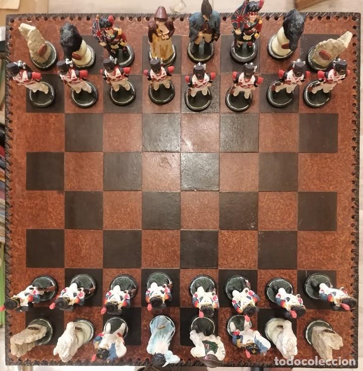 Juegos de mesa: Ajedrez ornamental batalla de Waterloo - Foto 1