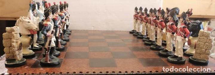 Juegos de mesa: Ajedrez ornamental batalla de Waterloo - Foto 6