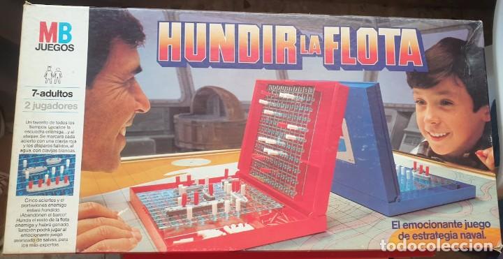 Juegos de mesa: Hundir la flota. MB Juegos. Completo - Foto 1