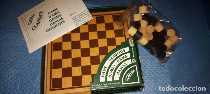 Juegos de mesa: JUEGO de DAMAS DE GOULA