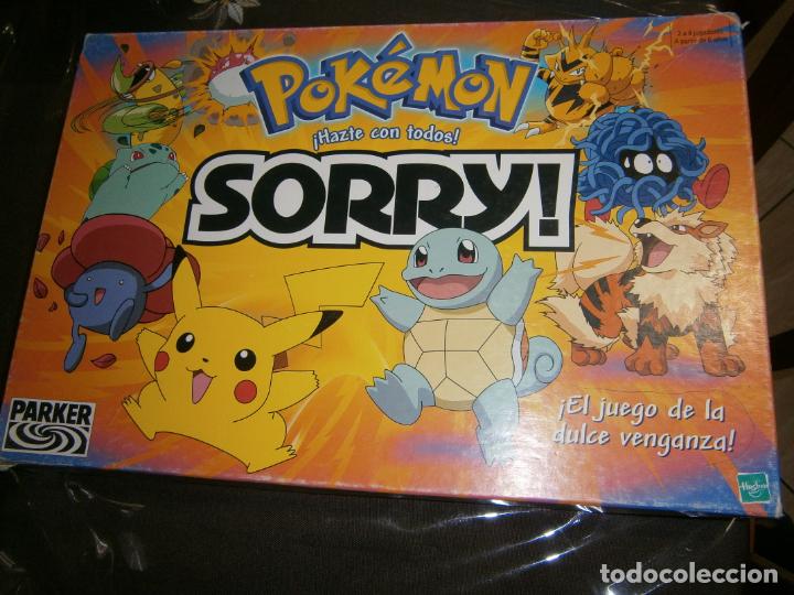 Juegos de mesa: ANTIGUO JUEGO POKEMON - SORRY - Foto 1