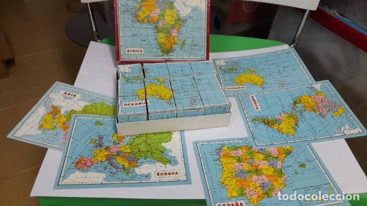 Juegos de mesa: ROMPECABEZAS CONTINENTES - Foto 2