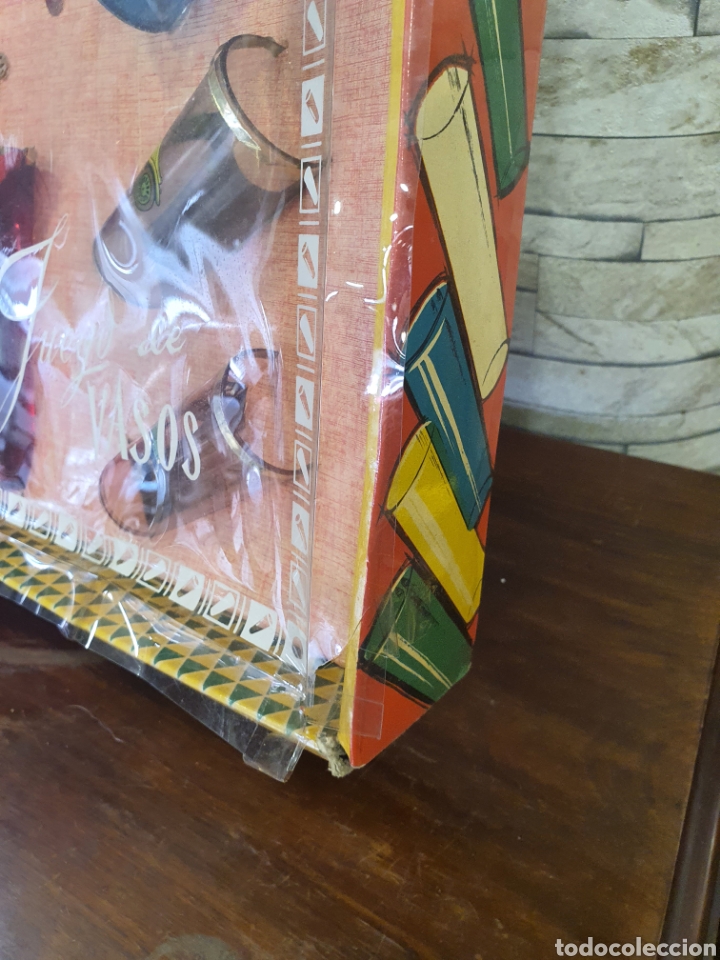 Juegos de mesa: Antiguo Juego de Vasos - Foto 8