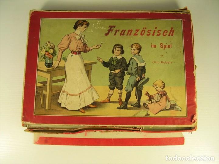 Juegos de mesa: Juego educativo para aprender franc&eacute;s. 1900 - Foto 1