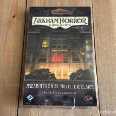 Juegos de mesa: ARKHAM HORROR LCG - ASESINATO EN EL HOTEL EXCELSIOR - JUEGO DE CARTAS - FFG - PRECINTADO