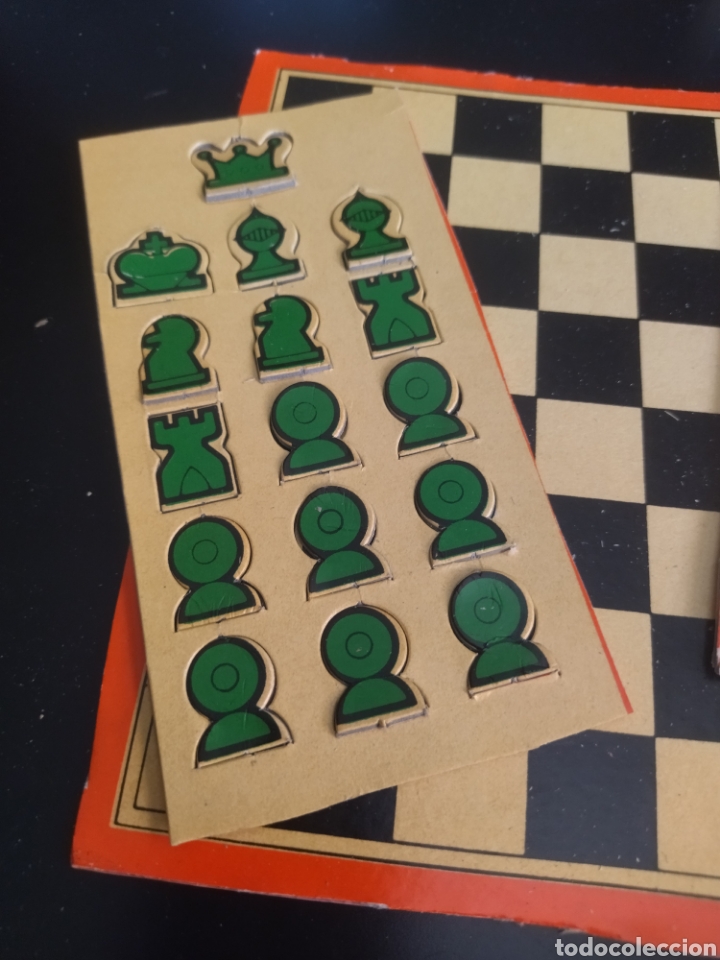 Juegos de mesa: Tablero de ajedrez cart&oacute;n - Foto 2