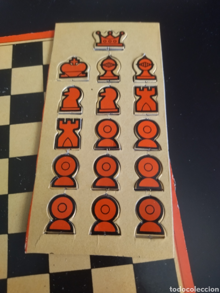 Juegos de mesa: Tablero de ajedrez cart&oacute;n - Foto 3