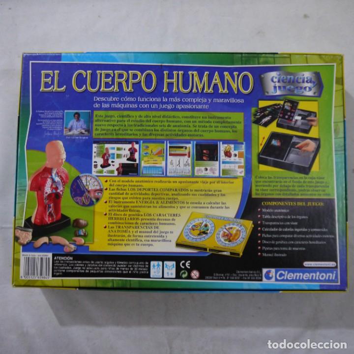 Juegos de mesa: EL CUERPO HUMANO - CLEMENTONI - Foto 2