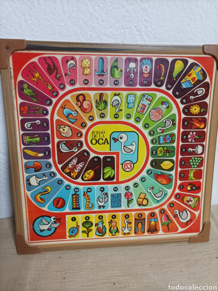 Juegos de mesa: Antiguo juego de la Oca - Foto 1