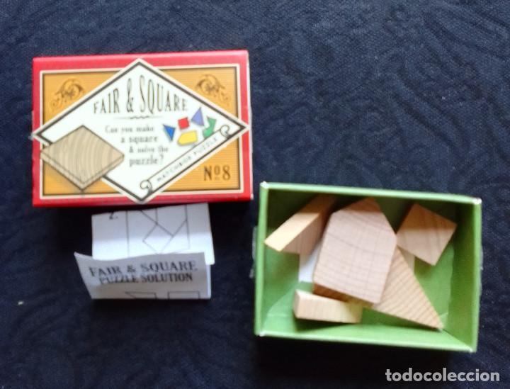 Juegos de mesa: Fair & Square. Juego puzzle madera Matchbox - Foto 1