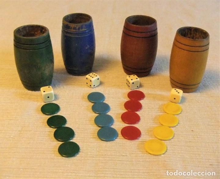 Juegos de mesa: ANTIGUOS ACCESORIOS DEL PARCHIS - Foto 4