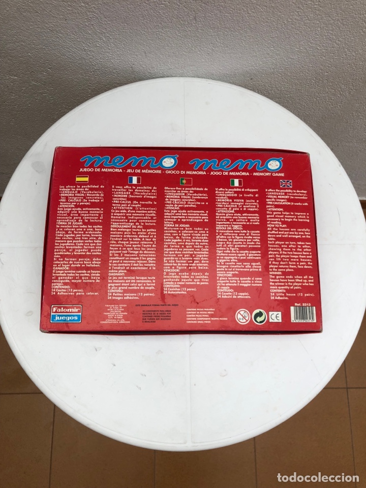 Juegos de mesa: Juego de memoria - Foto 2