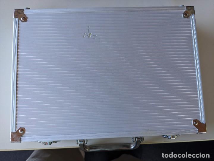 maletín aluminio -plateado- - Compra venta en todocoleccion