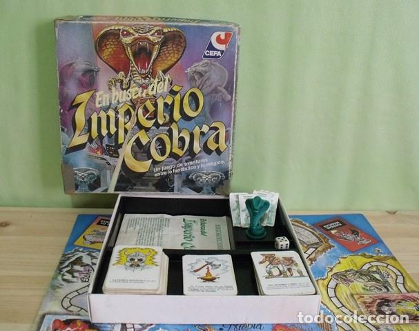 Cefa Toys – Gioco Da Tavolo Vintage 'Alla Ricerca Dell'Impero Cobra' – Edizione Anni '80