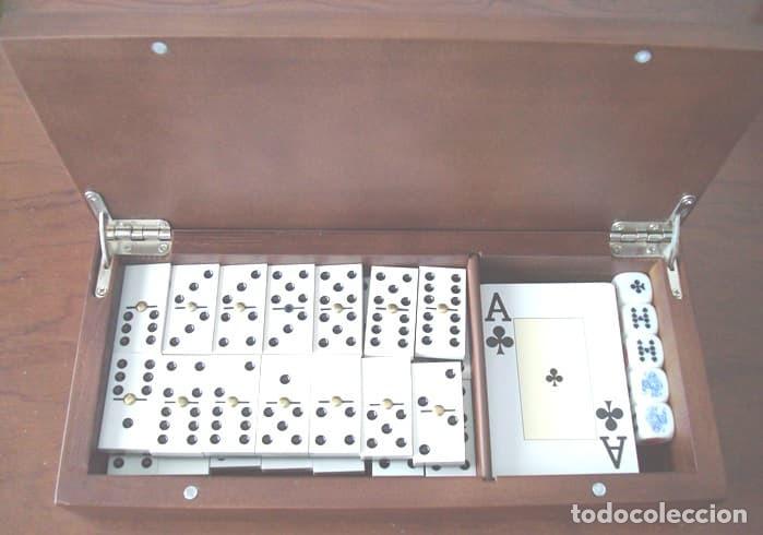 Juegos de mesa: Juegos de mesa: domin&oacute;, p&oacute;quer y dados - Foto 1