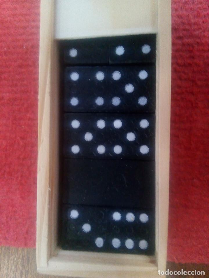 Juegos de mesa: DOMINO CAJA MADERA - Foto 2