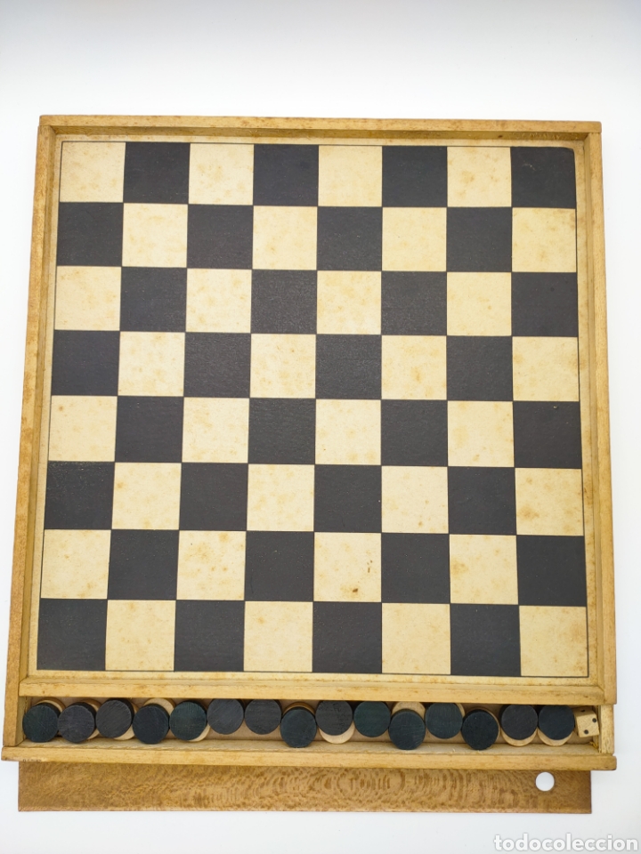 Juegos de mesa: Juego damas con fichas de madera - Foto 4
