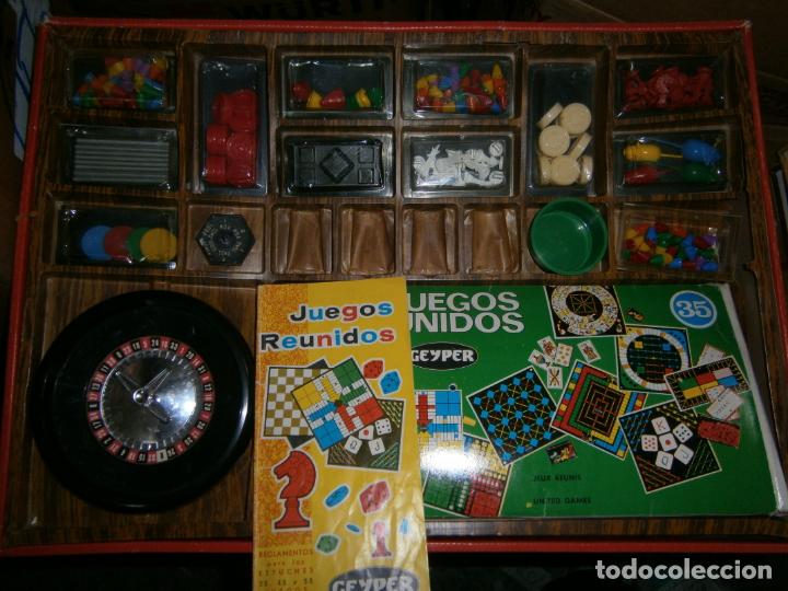 Juegos de mesa: ANTIGUO JUEGO REUNIDOS 35 - Foto 3