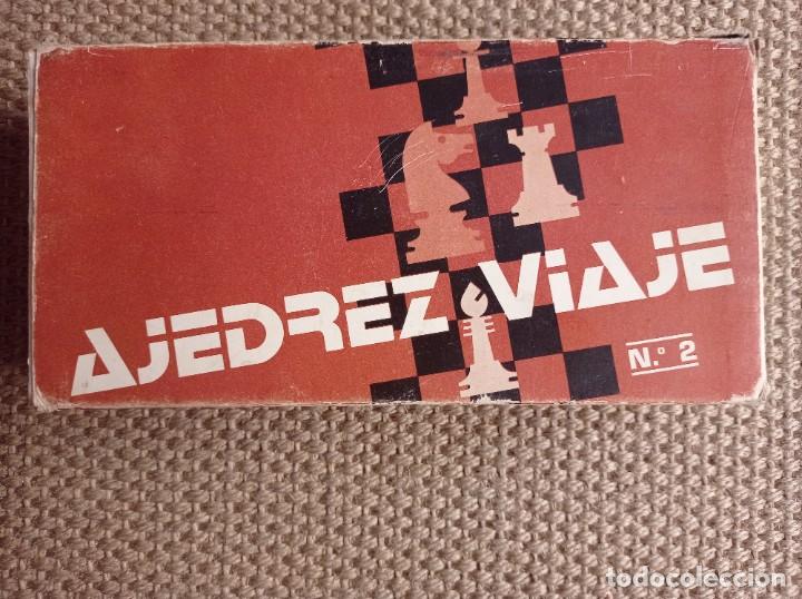 Juegos de mesa: Antiguo AJEDREZ VIAJE No. 2 - Magn&eacute;tico - Foto 1