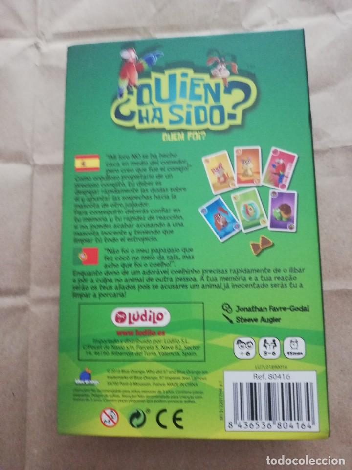 Juegos de mesa: JUEGOS DE MESA &iquest;QUIEN HA SIDO? - Foto 2