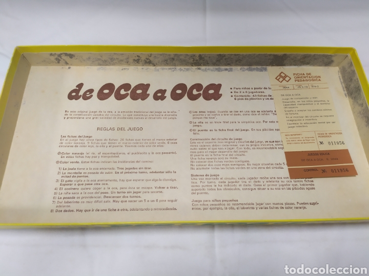 Juegos de mesa: De oca a oca de juegos EDUCA - Foto 4