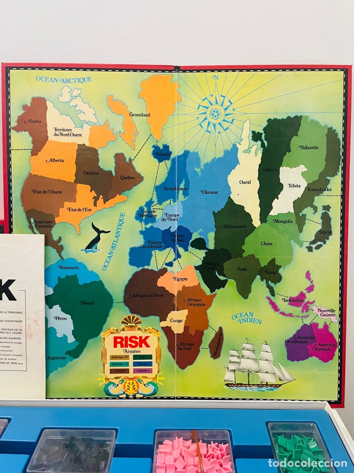 Juegos de mesa: Risk Miro 1976 - Foto 4