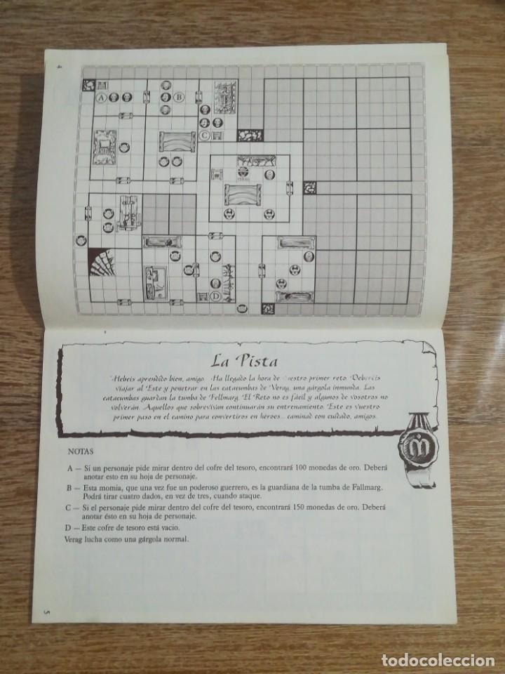 Juegos de mesa: Libro de Retos Heroquest - MB - Espa&ntilde;ol - Foto 3