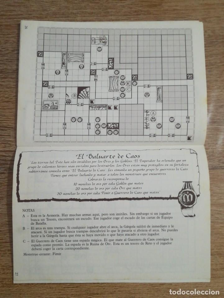Juegos de mesa: Libro de Retos Heroquest - MB - Espa&ntilde;ol - Foto 14