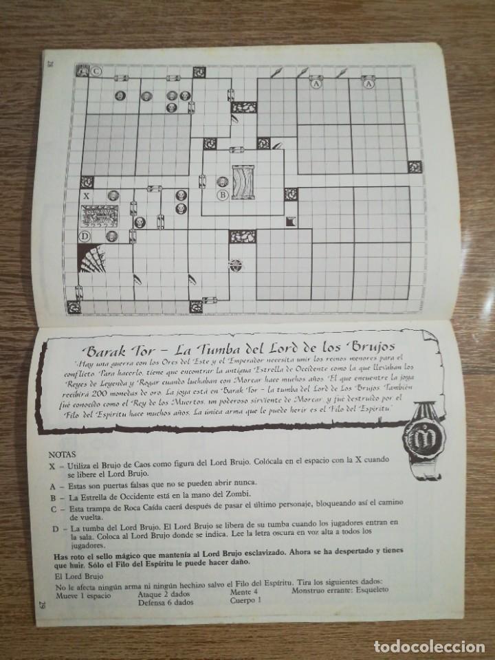 Juegos de mesa: Libro de Retos Heroquest - MB - Espa&ntilde;ol - Foto 15