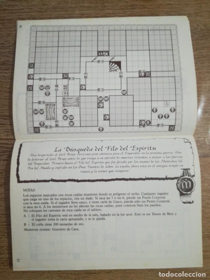 Juegos de mesa: Libro de Retos Heroquest - MB - Espa&ntilde;ol - Foto 16