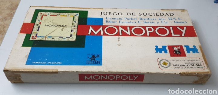 monopoly clásico de borrás - Acquista Giochi da tavolo antichi su  todocoleccion