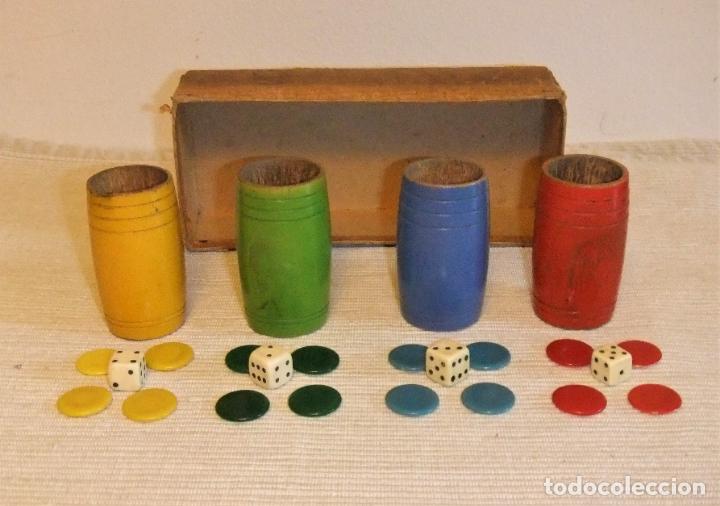 Juegos de mesa: ANTIGUOS ACCESORIOS DEL PARCHIS - Foto 1