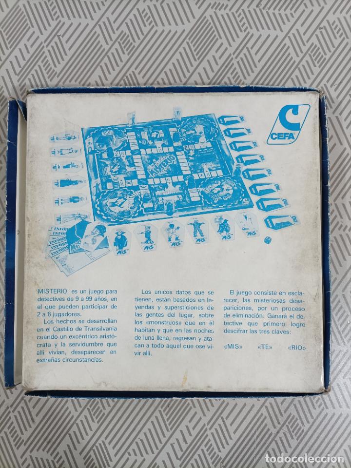 Juegos de mesa: Antiguo juego Misterio de Cefa - Foto 6
