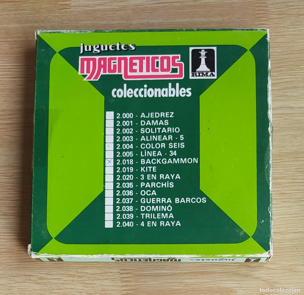 Juegos de mesa: BACKGAMMON RIMA JUGUETES MAGN&Eacute;TICOS - Foto 2
