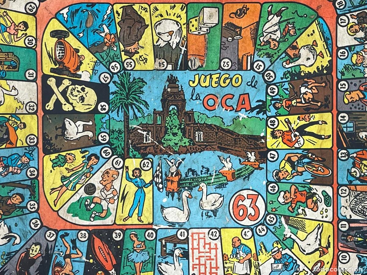 Juegos de mesa: ANTIGUO PARCHIS/OCA A&Ntilde;OS 60 - Foto 3